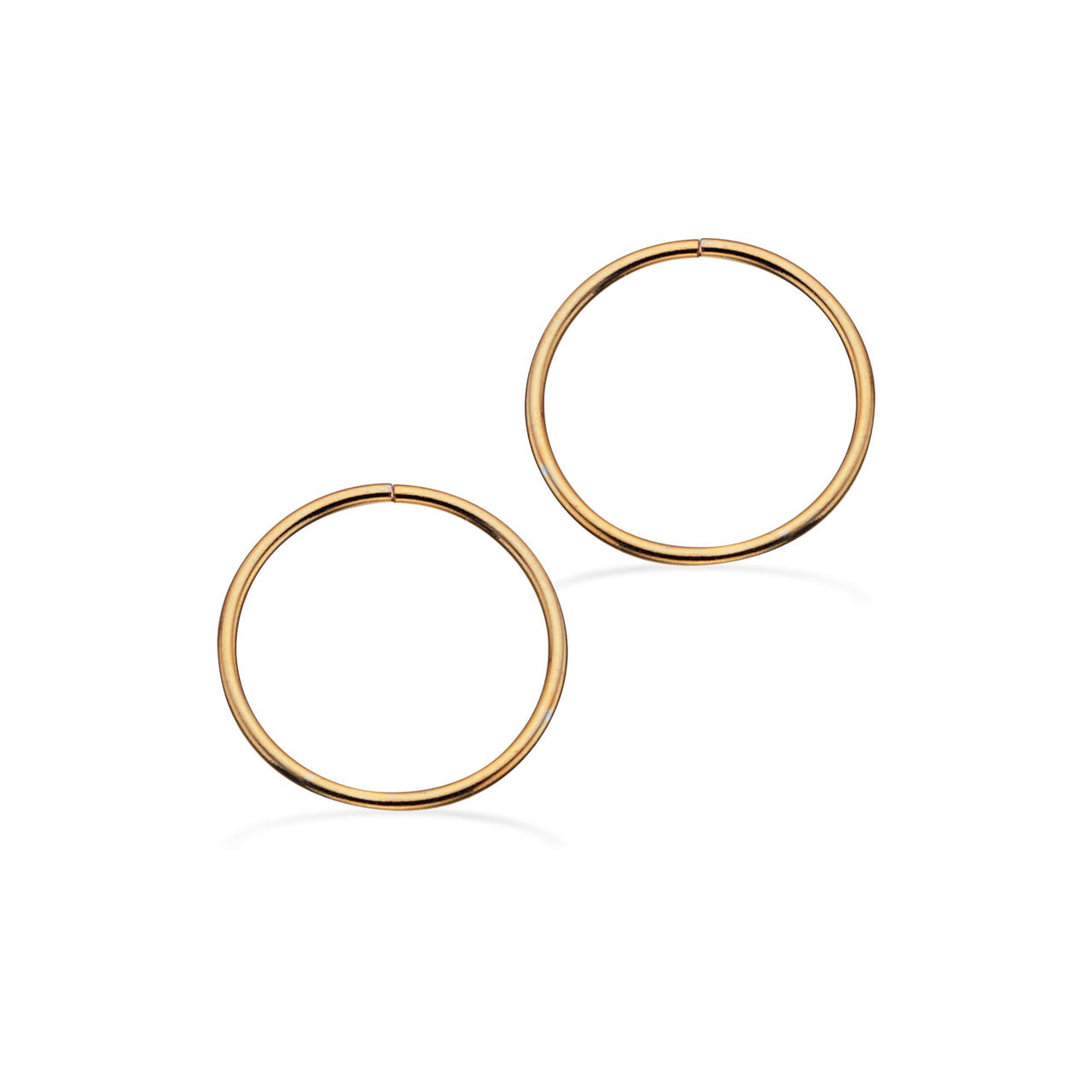 Hoop 925 goldplated