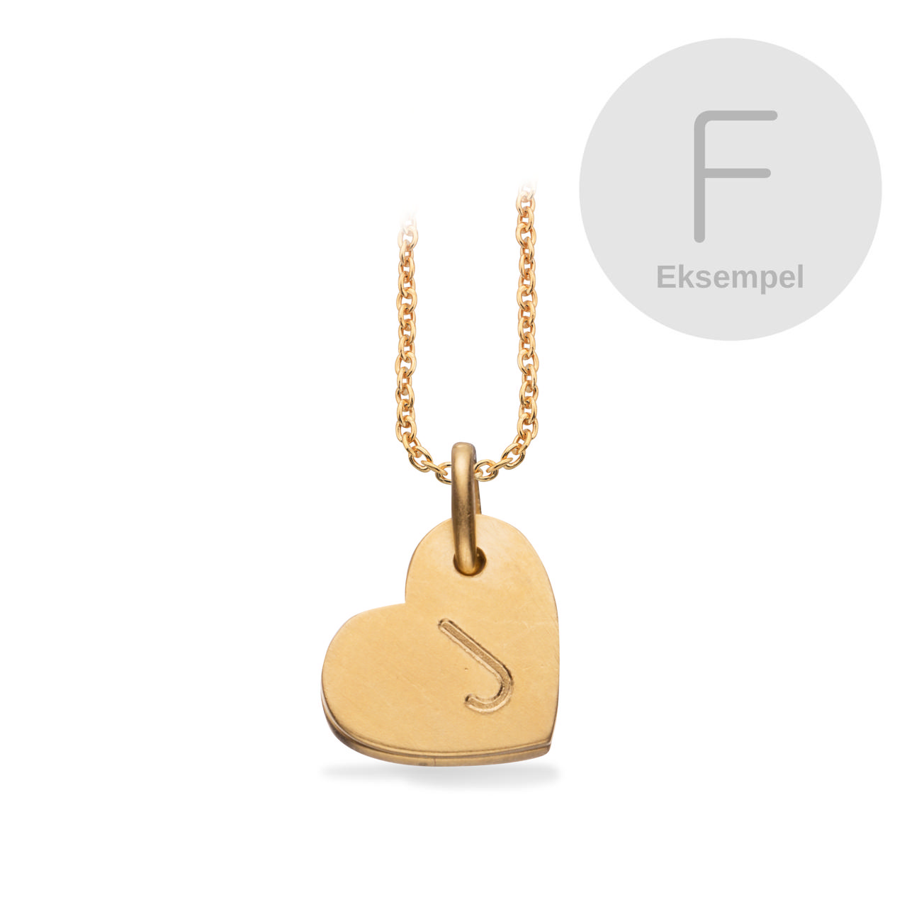 #TagMe hjerte F sølv fg. m/kæde