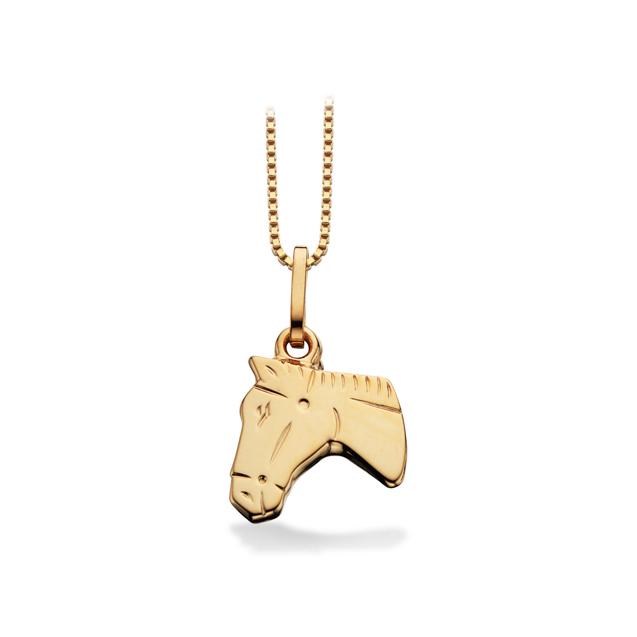 Pendant horse 333 yell.