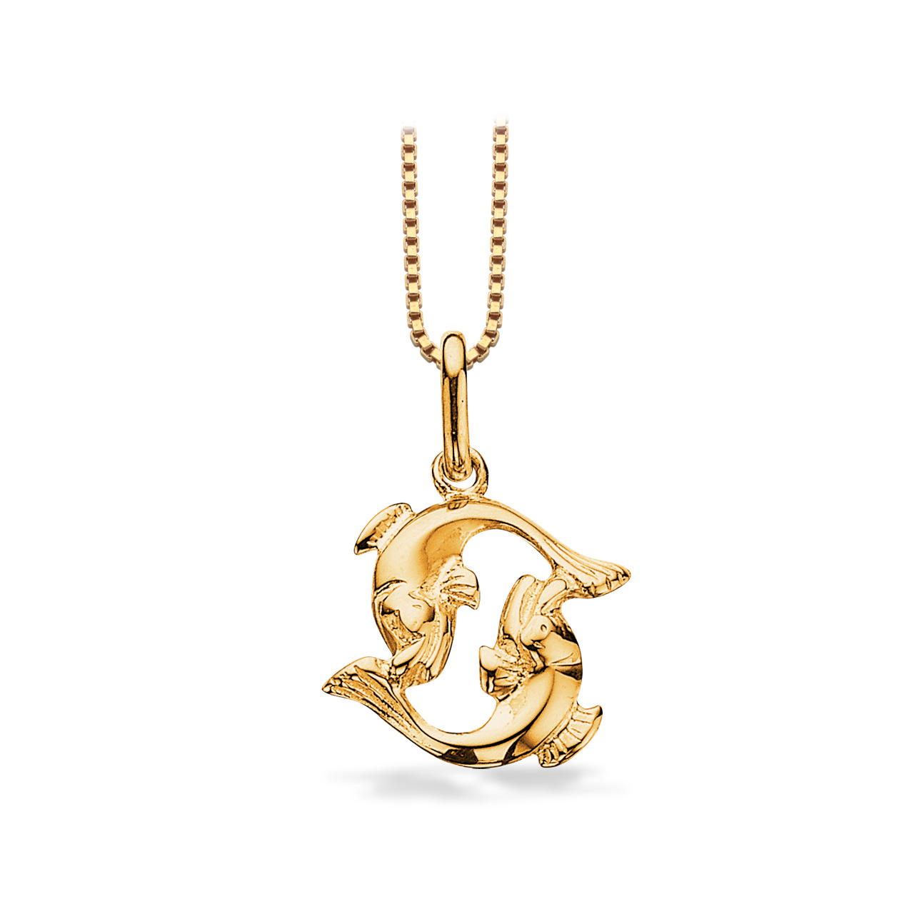 Pendant 333 yell. pisces