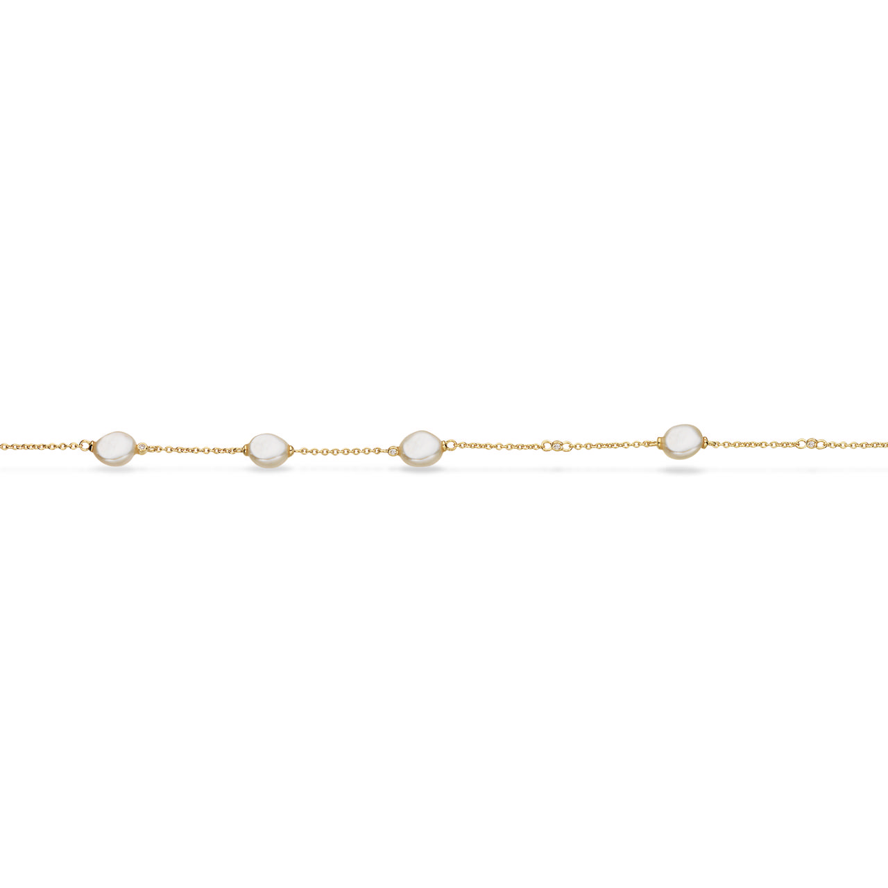 Armbånd cubic zir. fkp. sølv fg. 17 +2 cm