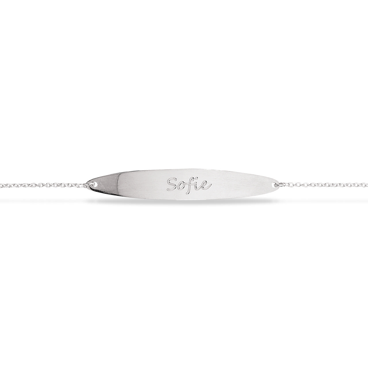 plate silver white polished