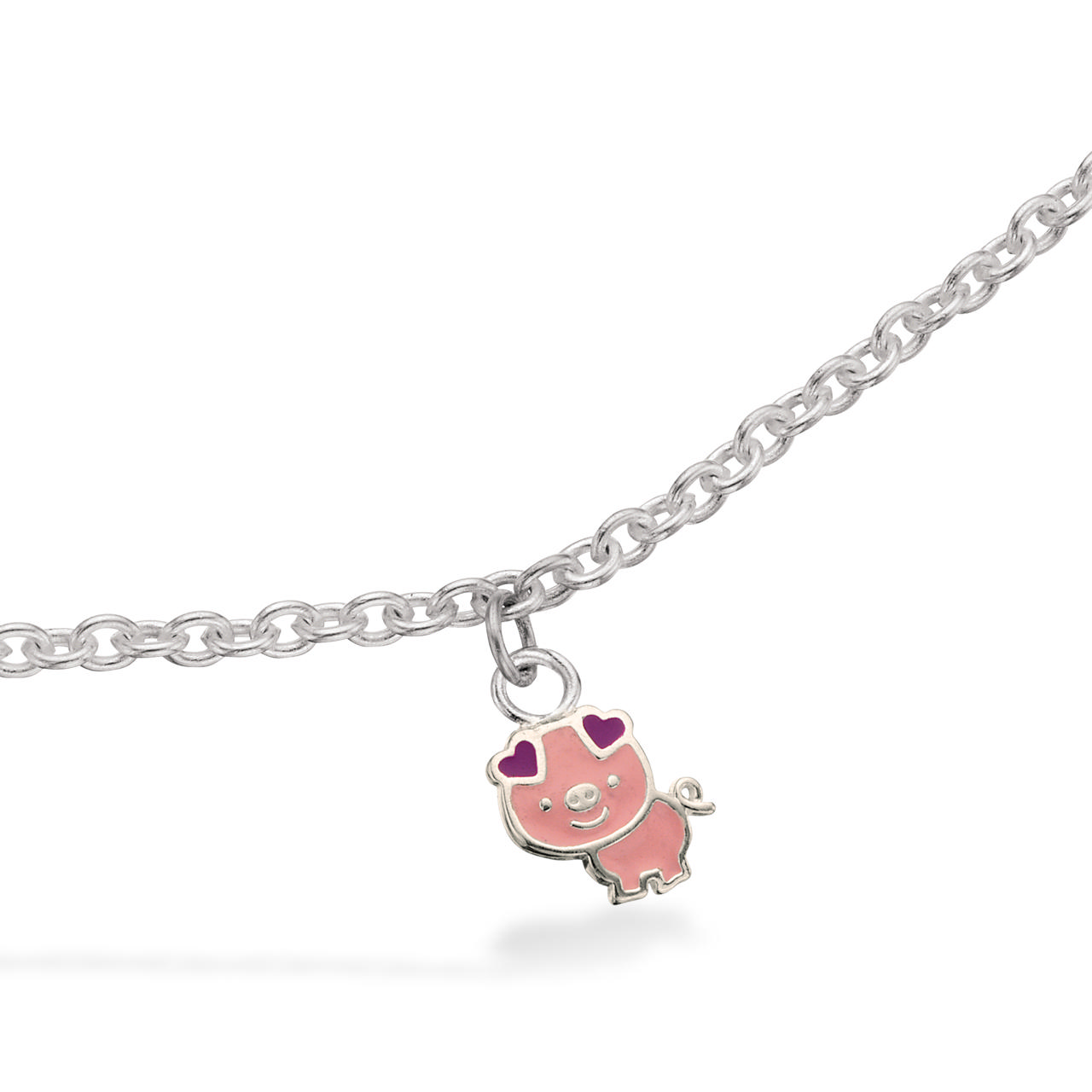 Small pendant pig 925
