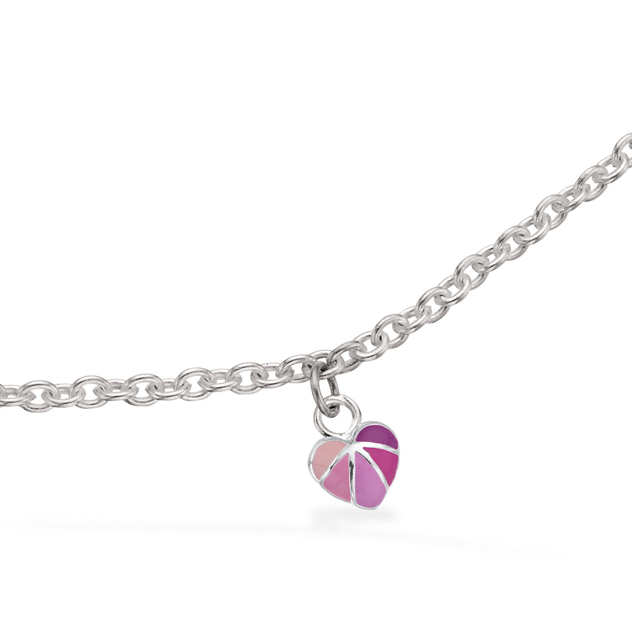 Bracelet rose heart 925