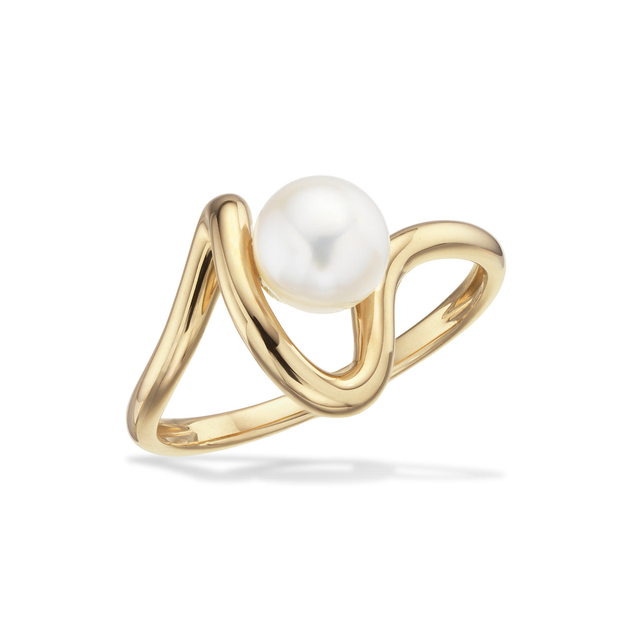 Ring fkp. 8 kt.