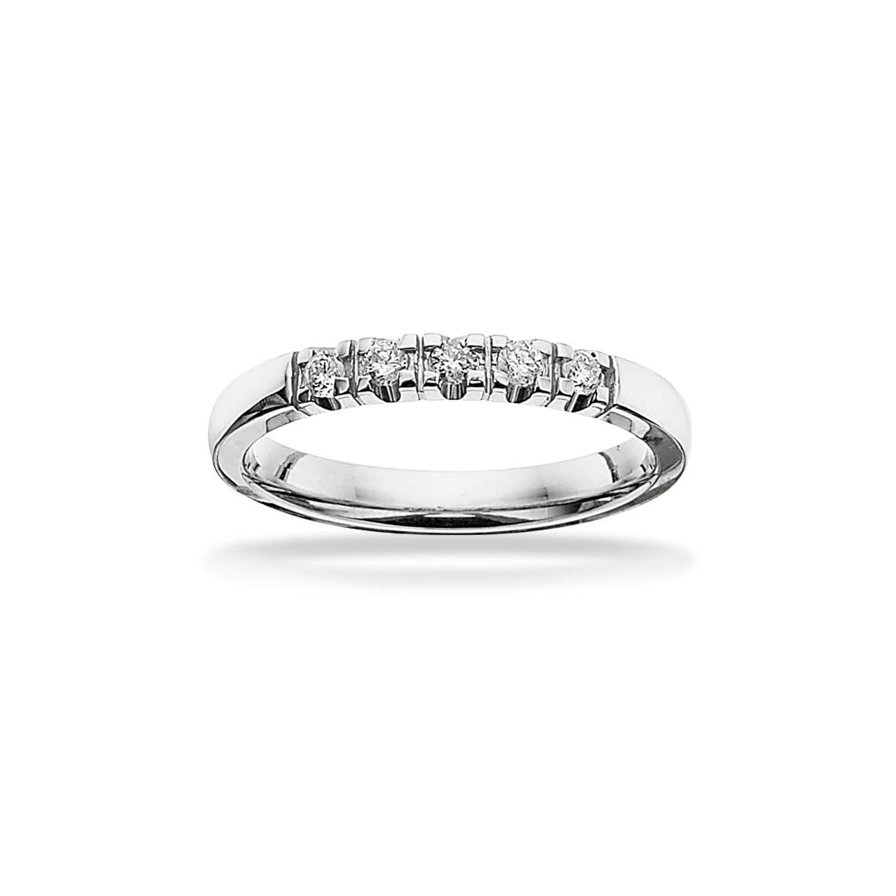 *Grace Ring 14kt.hv 5x0,03 H-W/SI