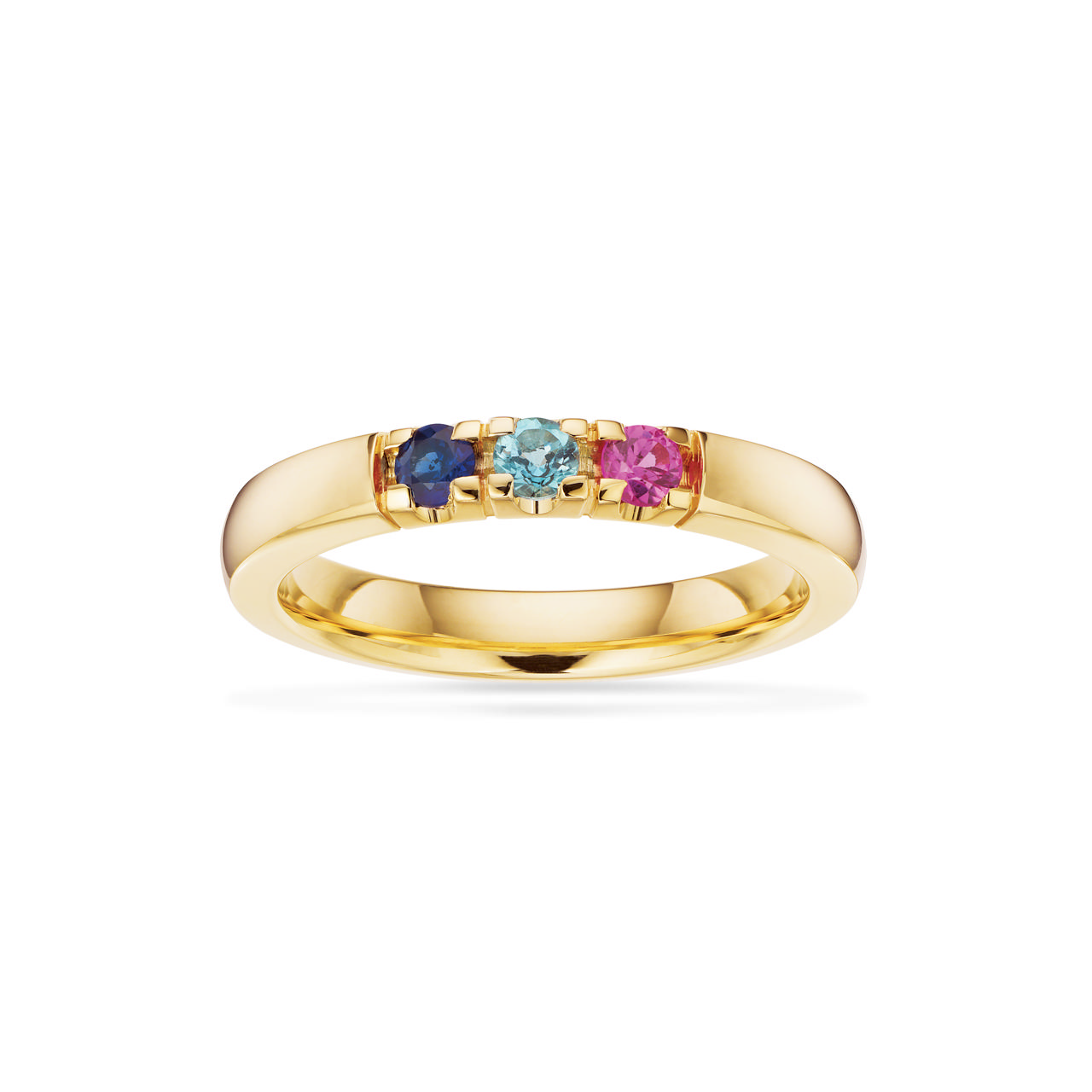 Grace Ring 14 kt. rd. 3x0,07 mix