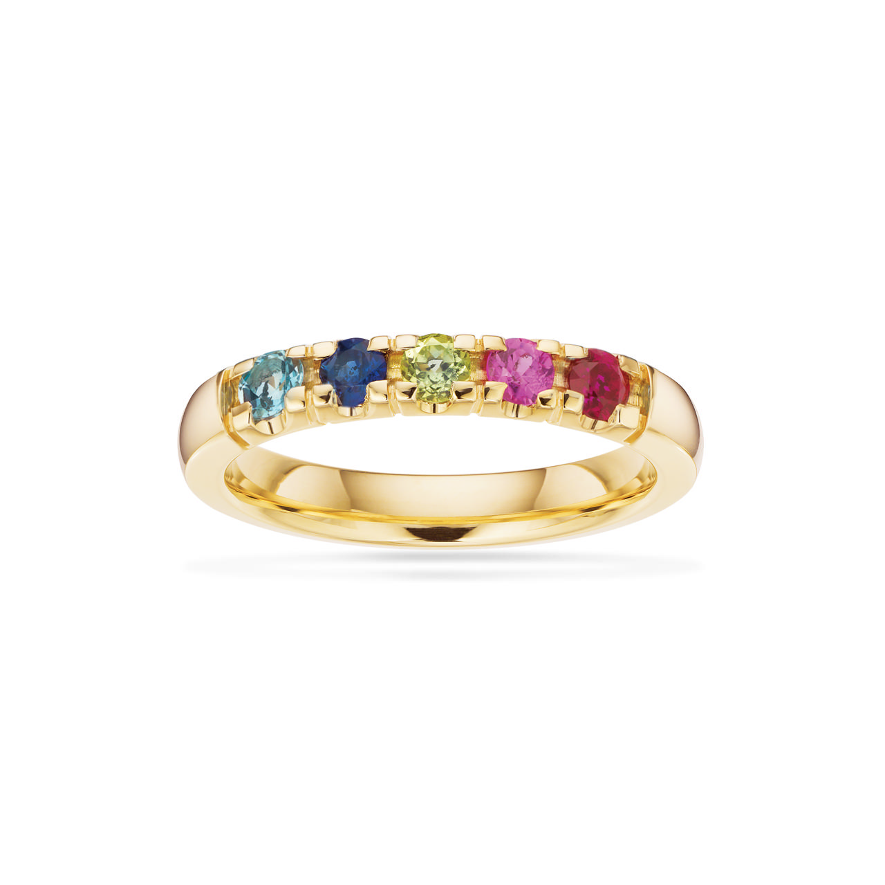 Grace Ring 14 kt. rd. 5x0,07 mix