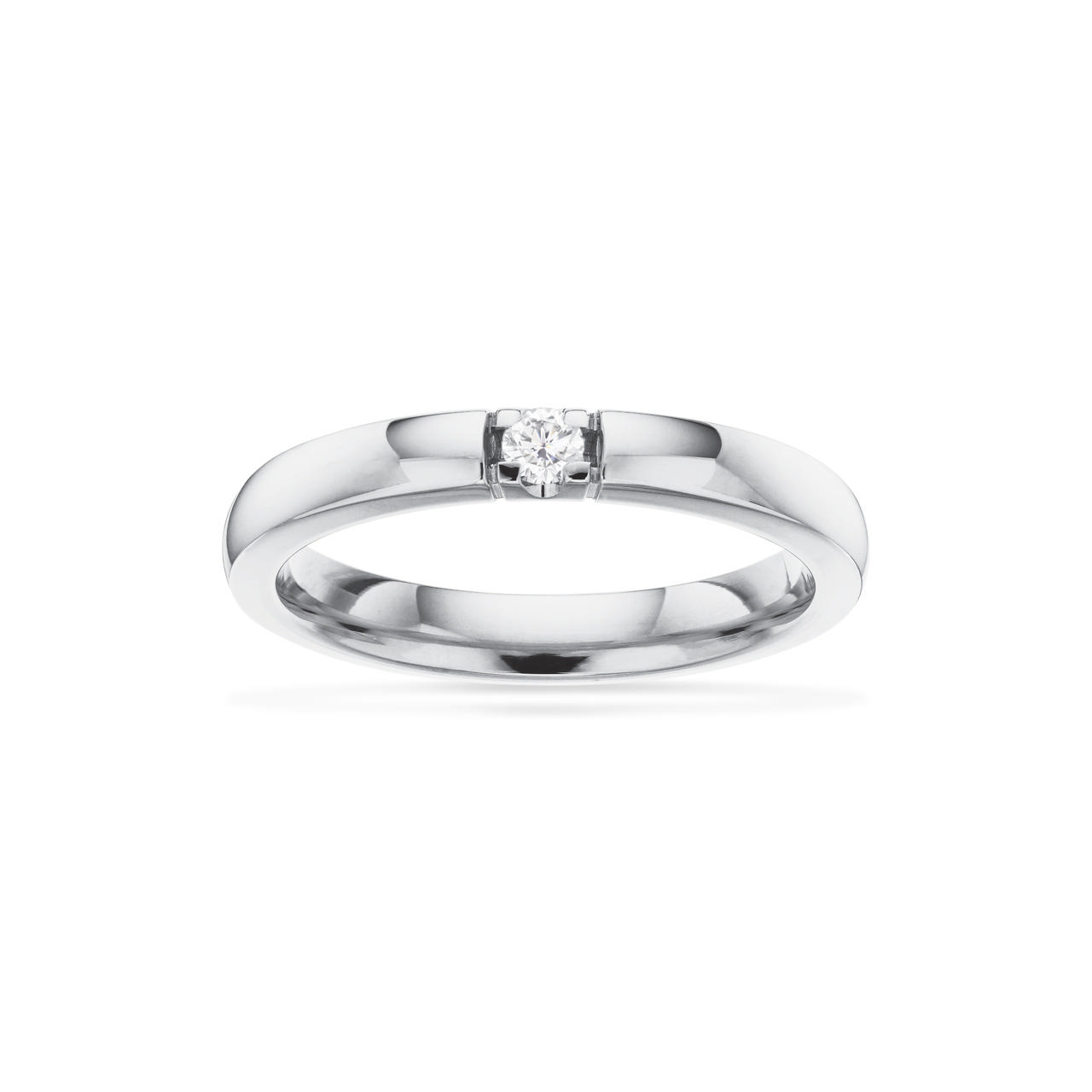 *Grace Ring 14 kt.hv 1x0,07 H-W/SI