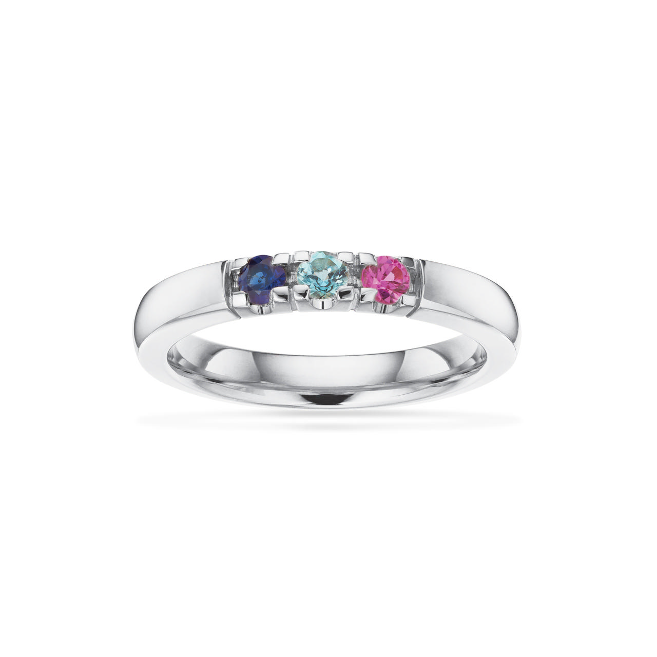 Grace Ring 14 kt. hv. 3x0,07 mix