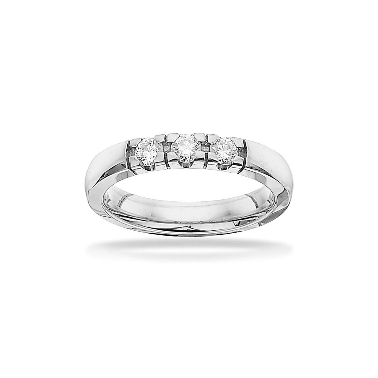 *Grace Ring 14 kt hv 3x0,11 H-W/SI