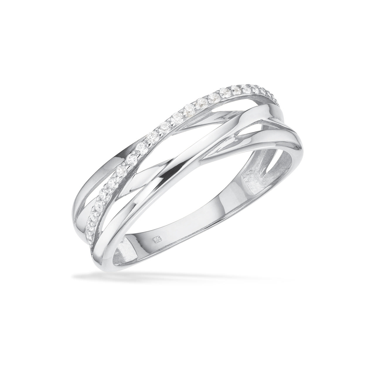Ring zir. 925 rho.