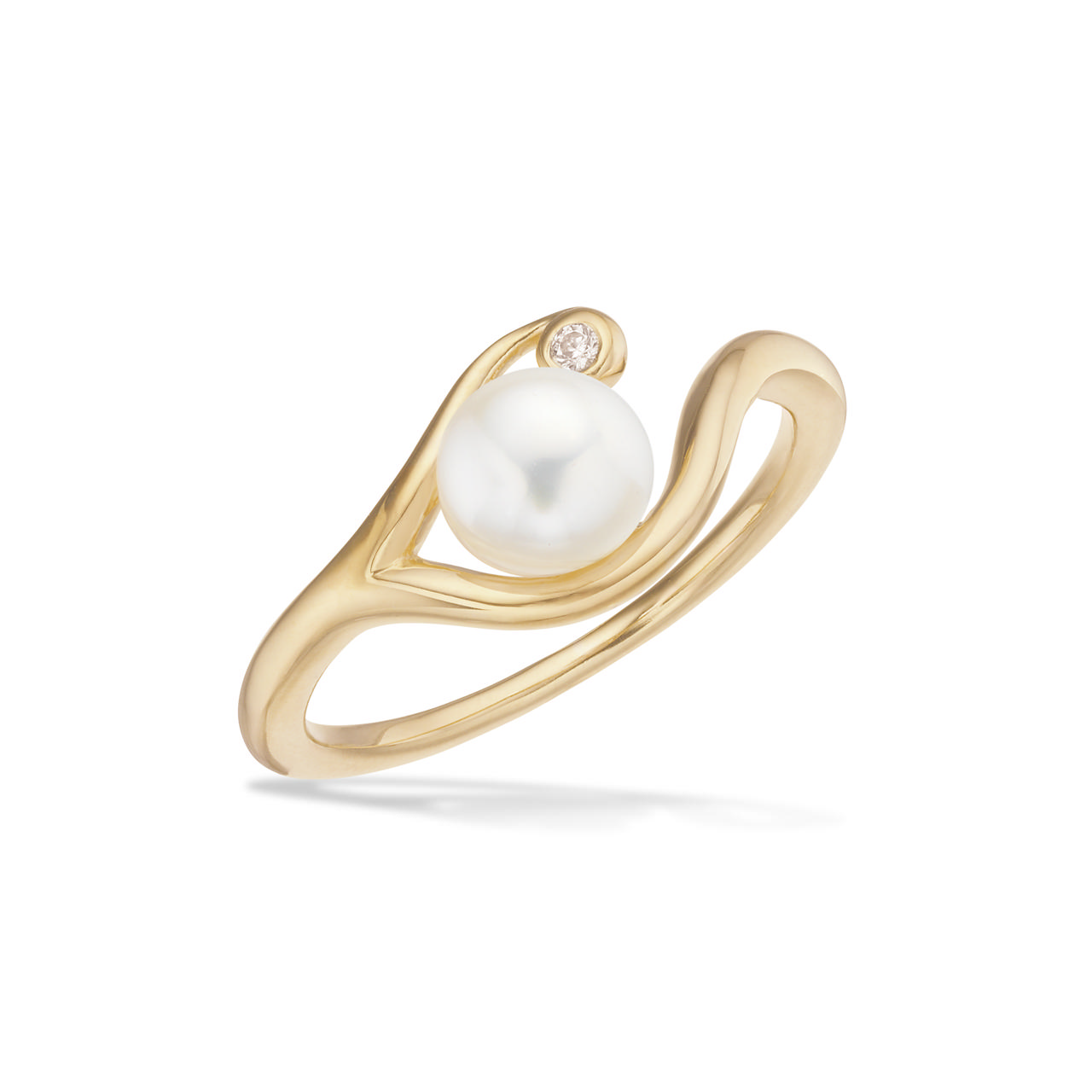 *Ring fkp./cubic zir. sølv fg.