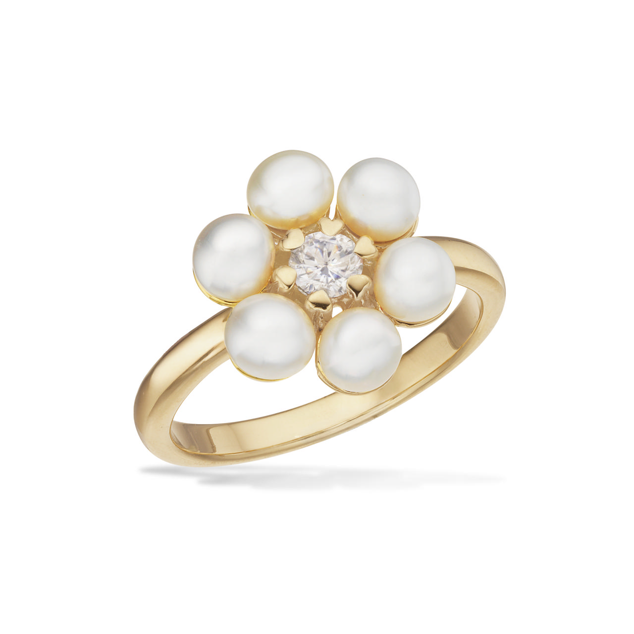 *Ring fkp./cubic zir. sølv fg.