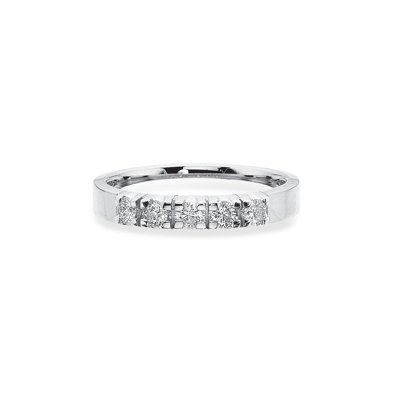 Grace Ring m/gr.14 kt.hv.5x0,07 H-W/SI