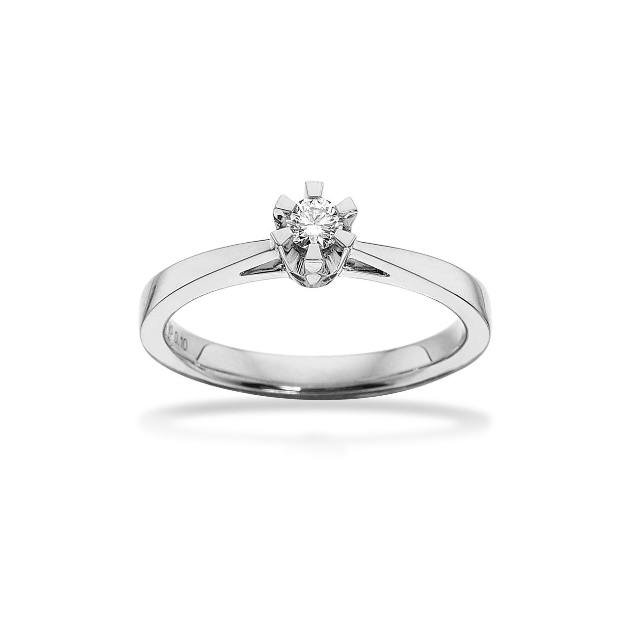 Prinsesse ring 0,10 H-W/VVS 14 kt