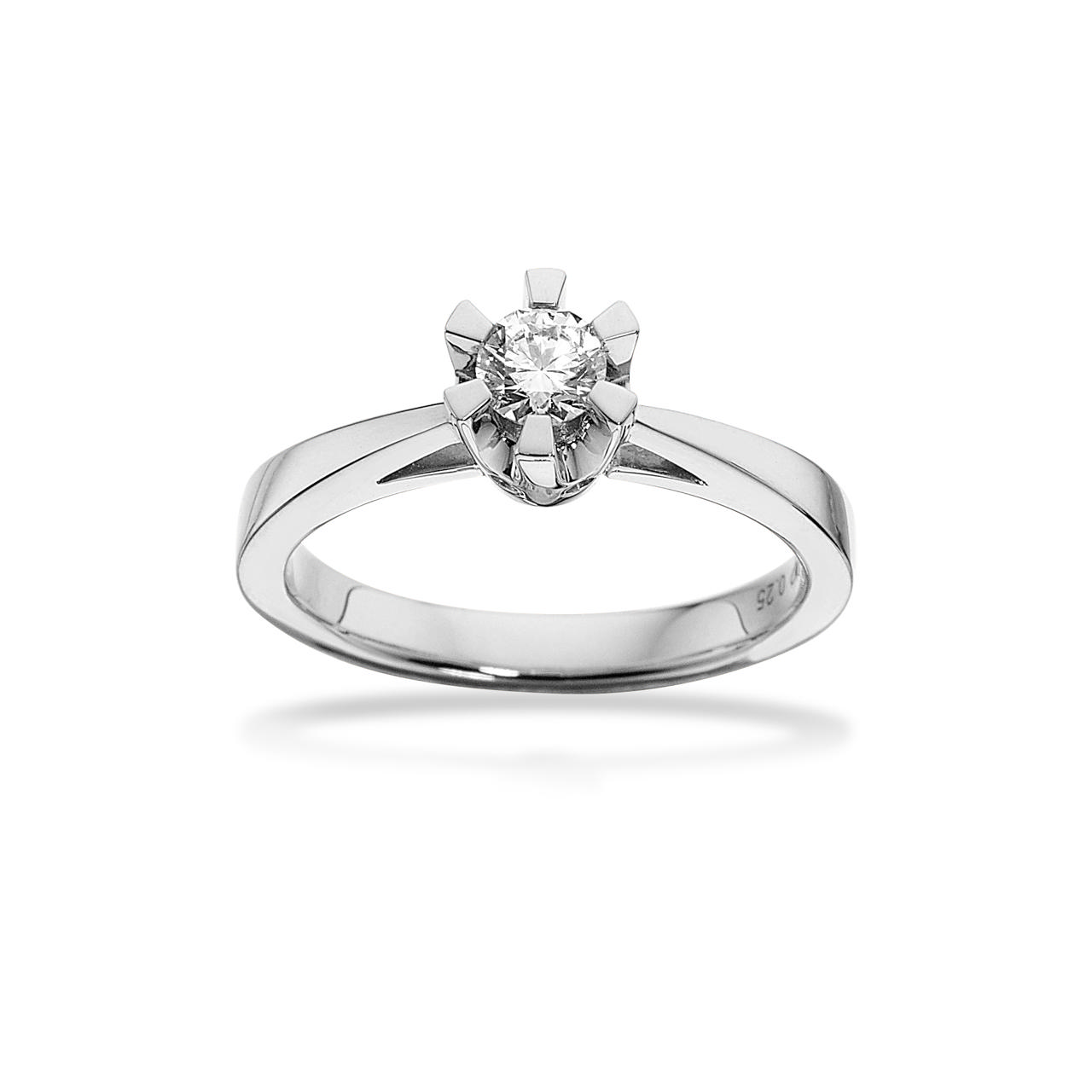 Prinsesse ring 0,25 H-W/VVS 14 kt