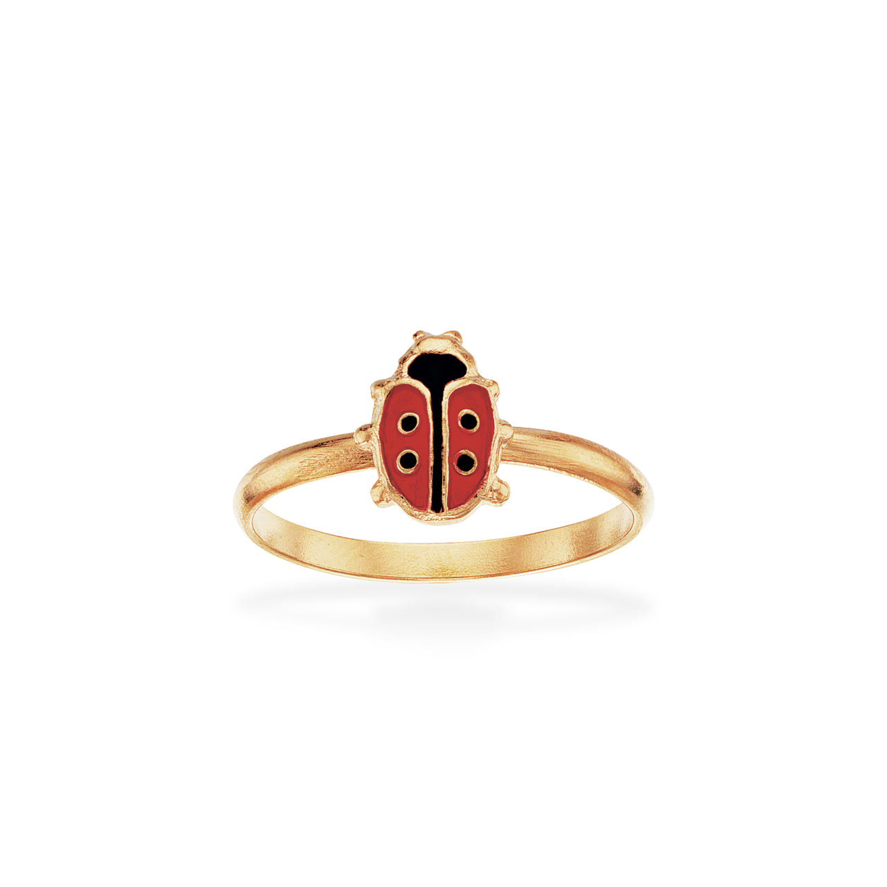 Rings 6 pieces ladybug 925