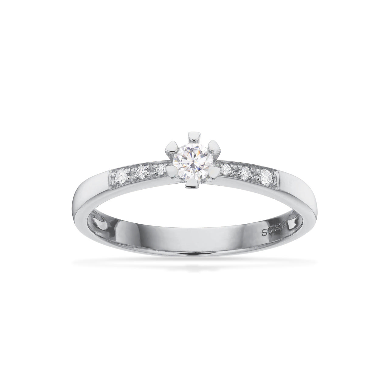Vida Darling ring 0,10 +0,04 H-W/P1 8 kt