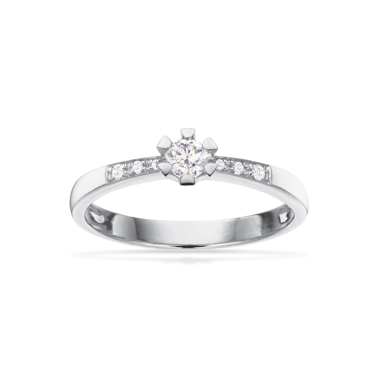 Vida Darling ring 0,15 +0,04 H-W/P1 8 kt