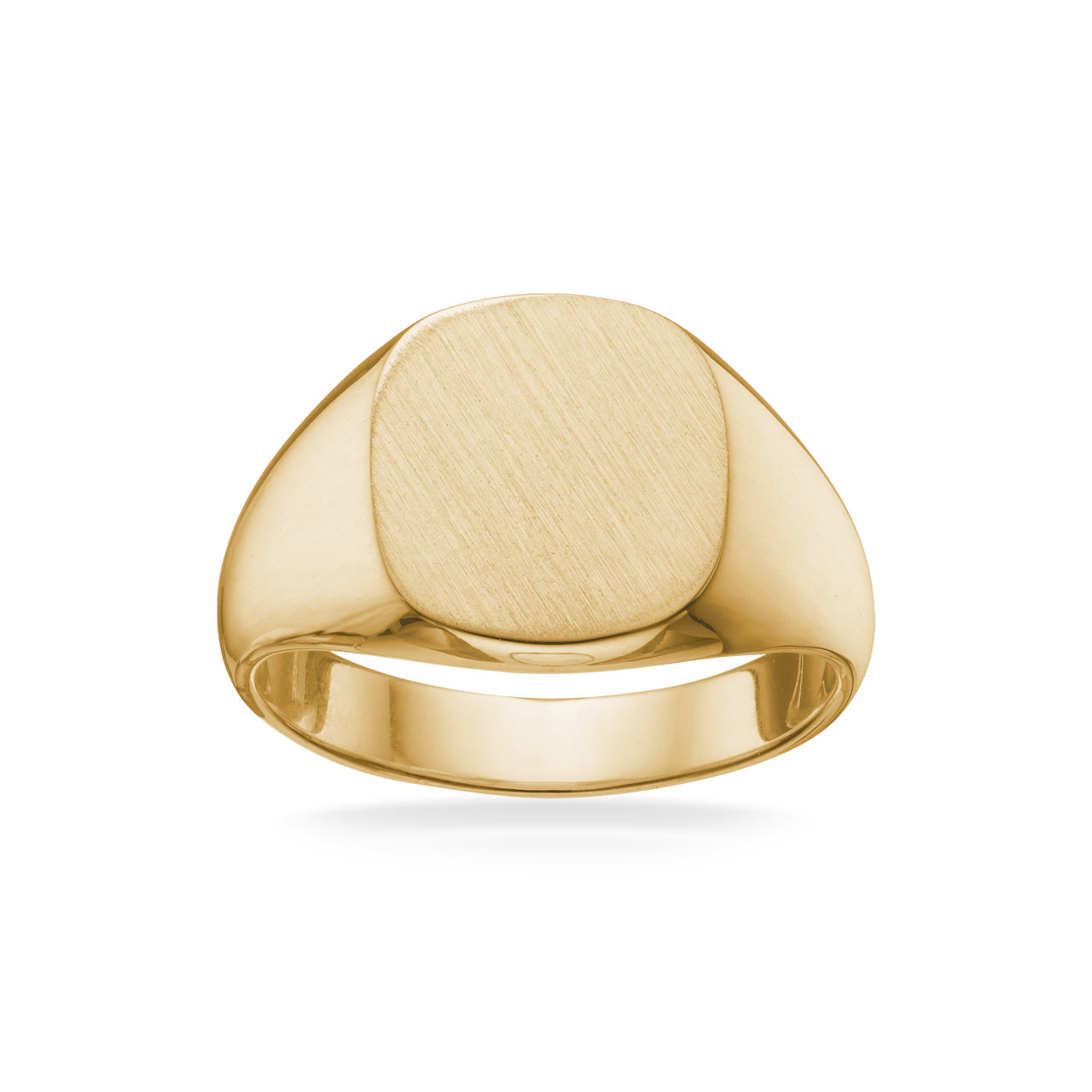 Herrering signet sølv fg.