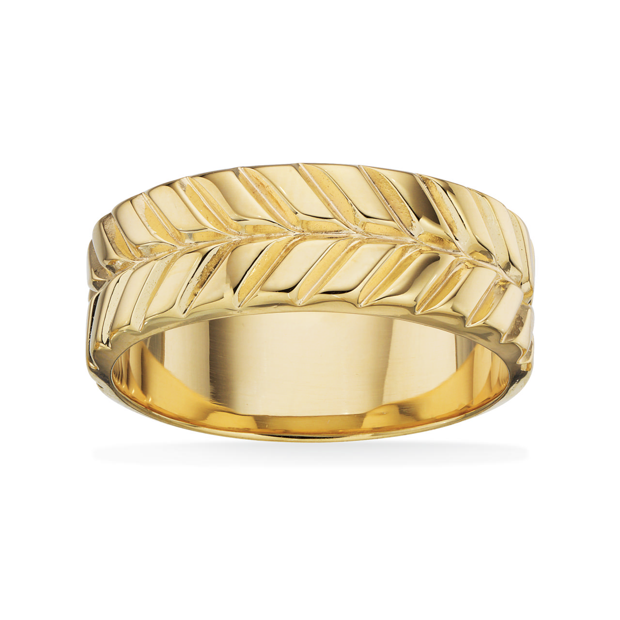Mens ring 925 goldplated