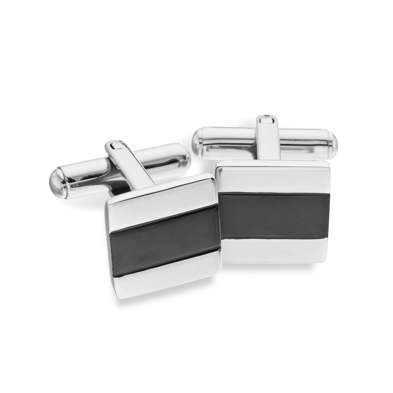 Cuff links steel
