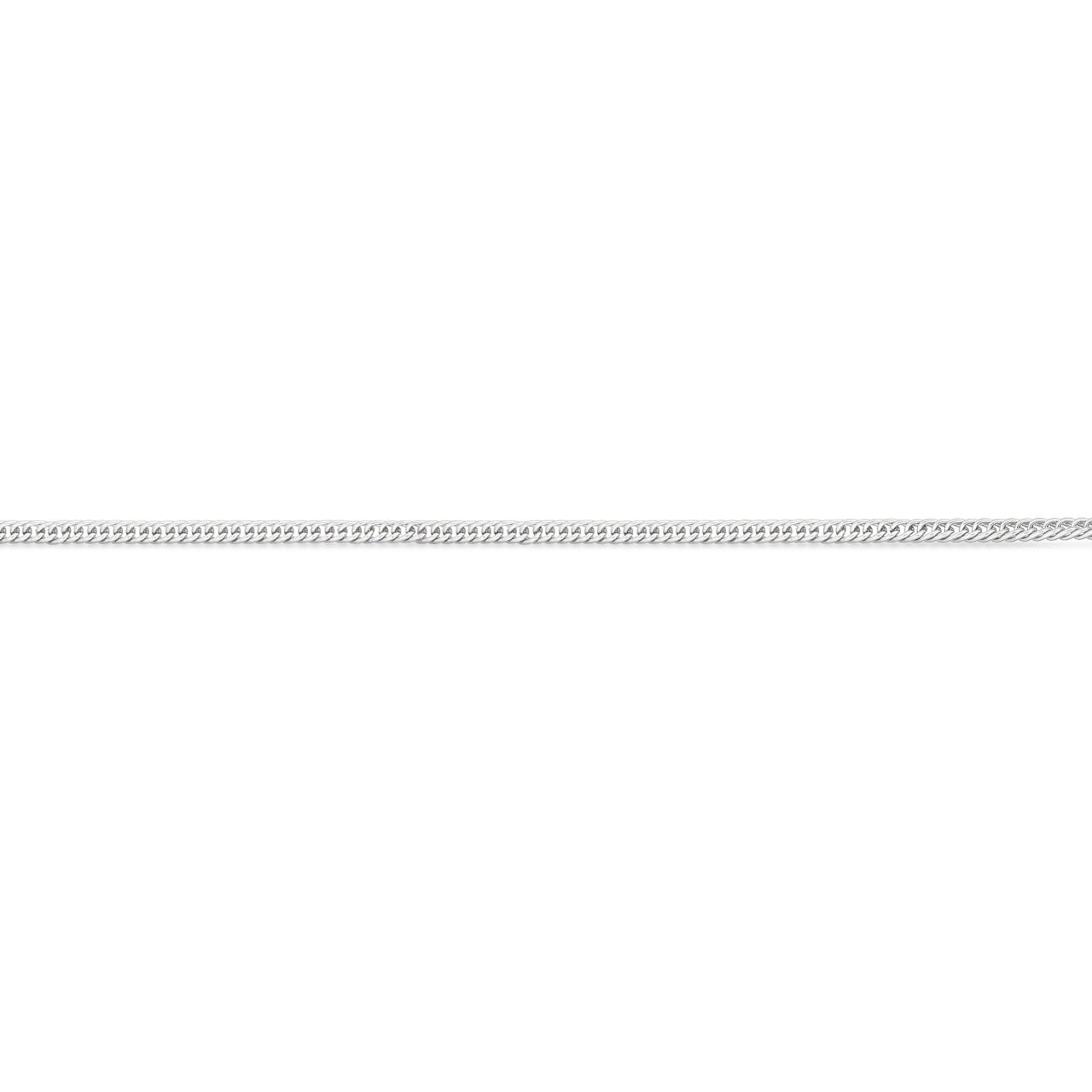 *Molly halskæde panzer rund stål 42+3 cm