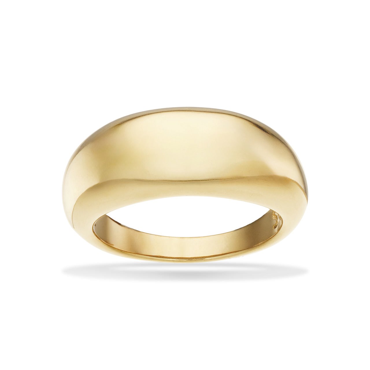 Molly ring stål guldfarvet