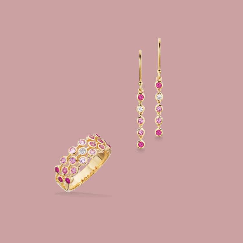 smykker-forgyldt-soelv-med-pink-rosa-sten